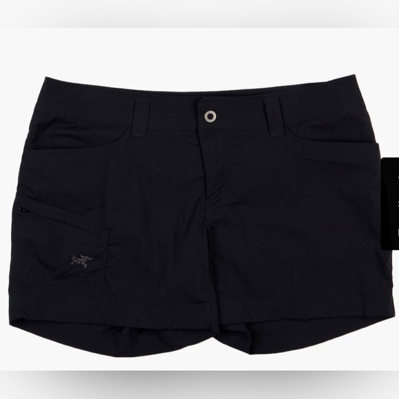 Arc’teryx women’s shorts, black size 8 - Picture 1 of 5